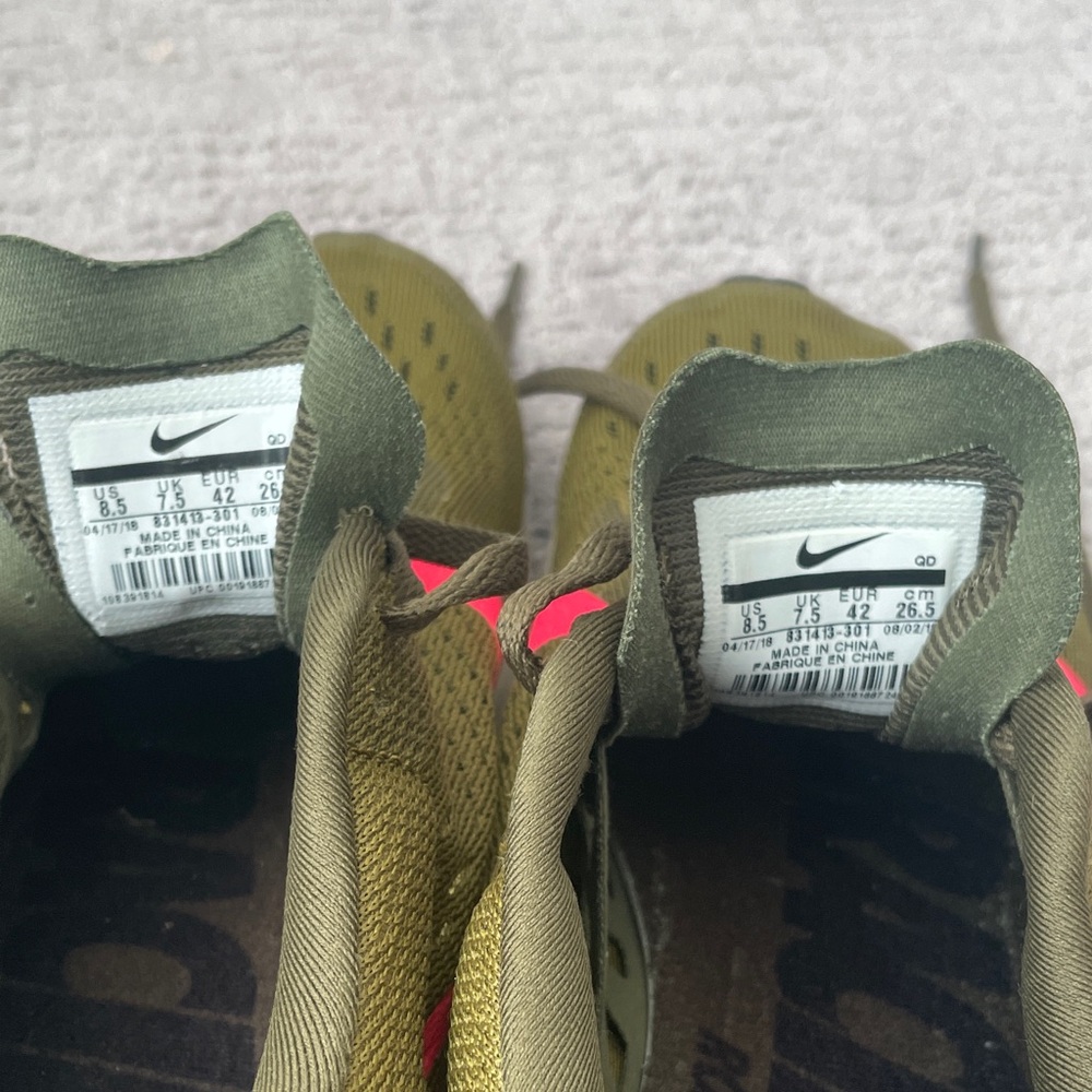 Nike Zoom Streak 6 in Olive/Pink Women’s 8.5 - Picture 2 of 9